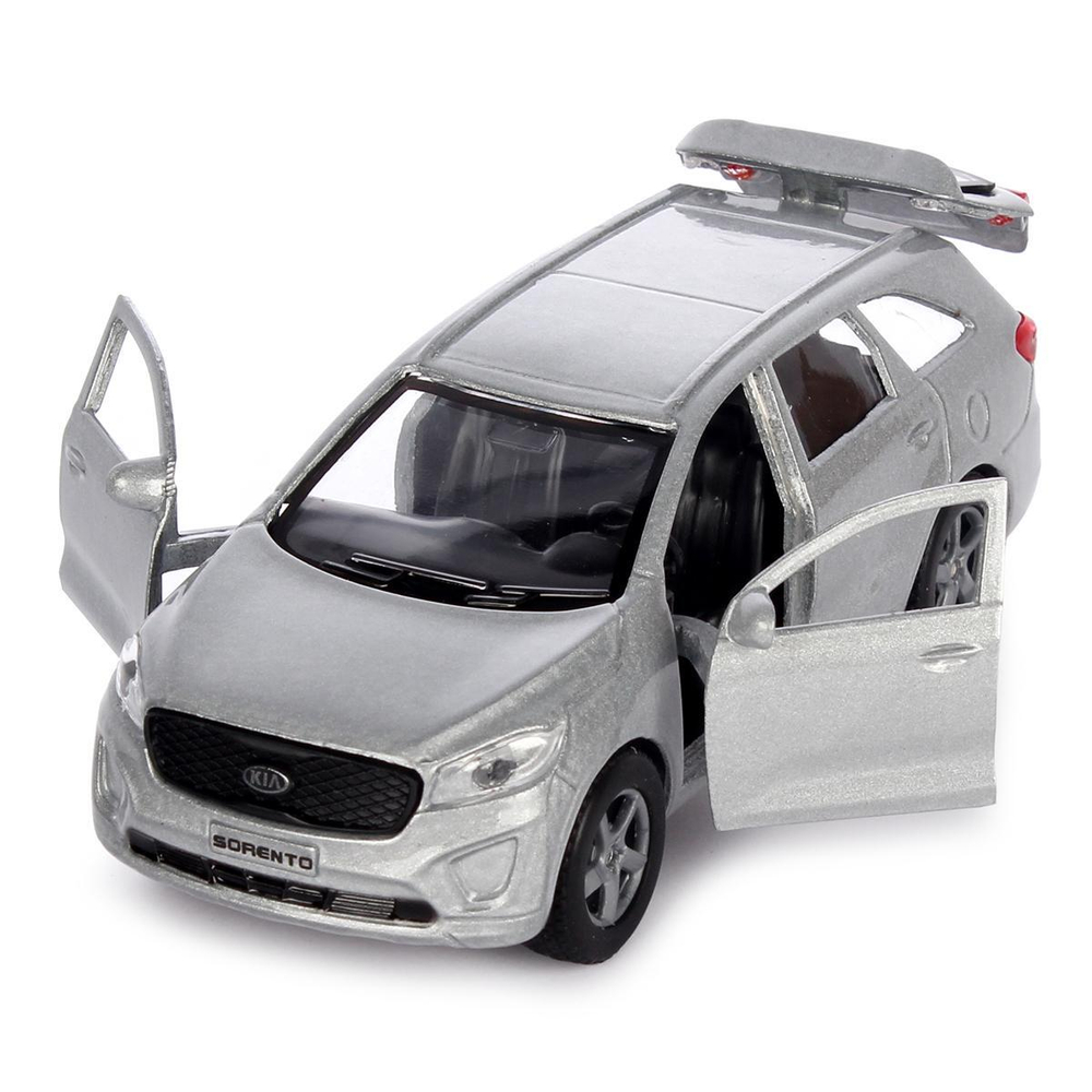 Модель ин. мет. "Kia Sorento Prime" 12см. серебристый, откр.дв.коробка SB-17-75-KS-N(SL)-WB (Технопарк)