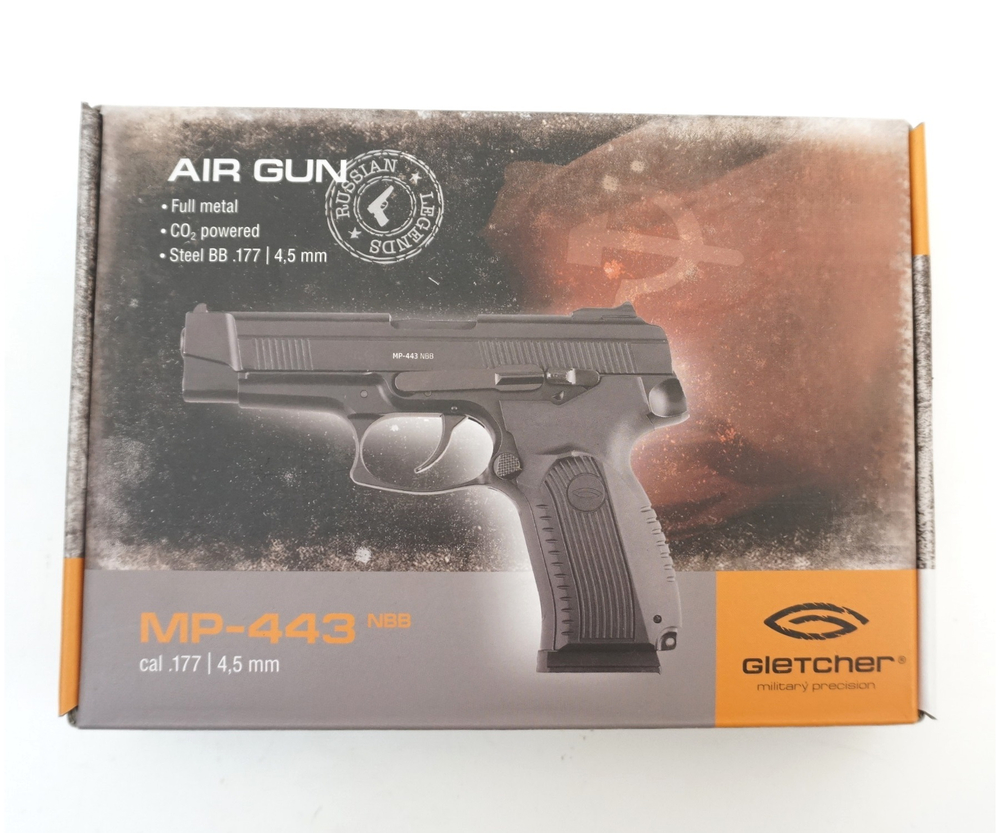 Пистолет пневматический Gletcher MP-443 NBB (Grach NBB)