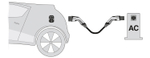 1027853 - EV-T2G3PC-3AC20A-6,0M2,5ESBK01 - Зарядный кабель AC
