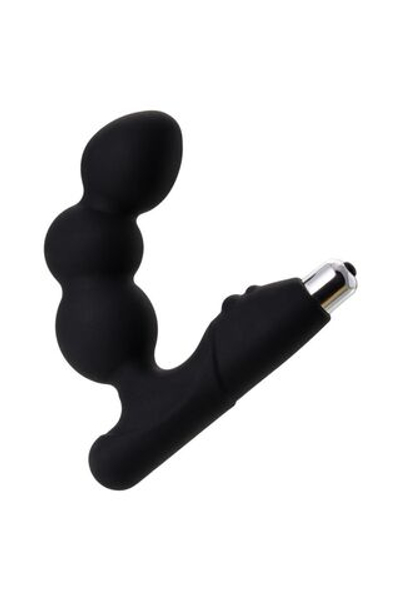 Чёрный вибростимулятор простаты Erotist (Цвет: черный)