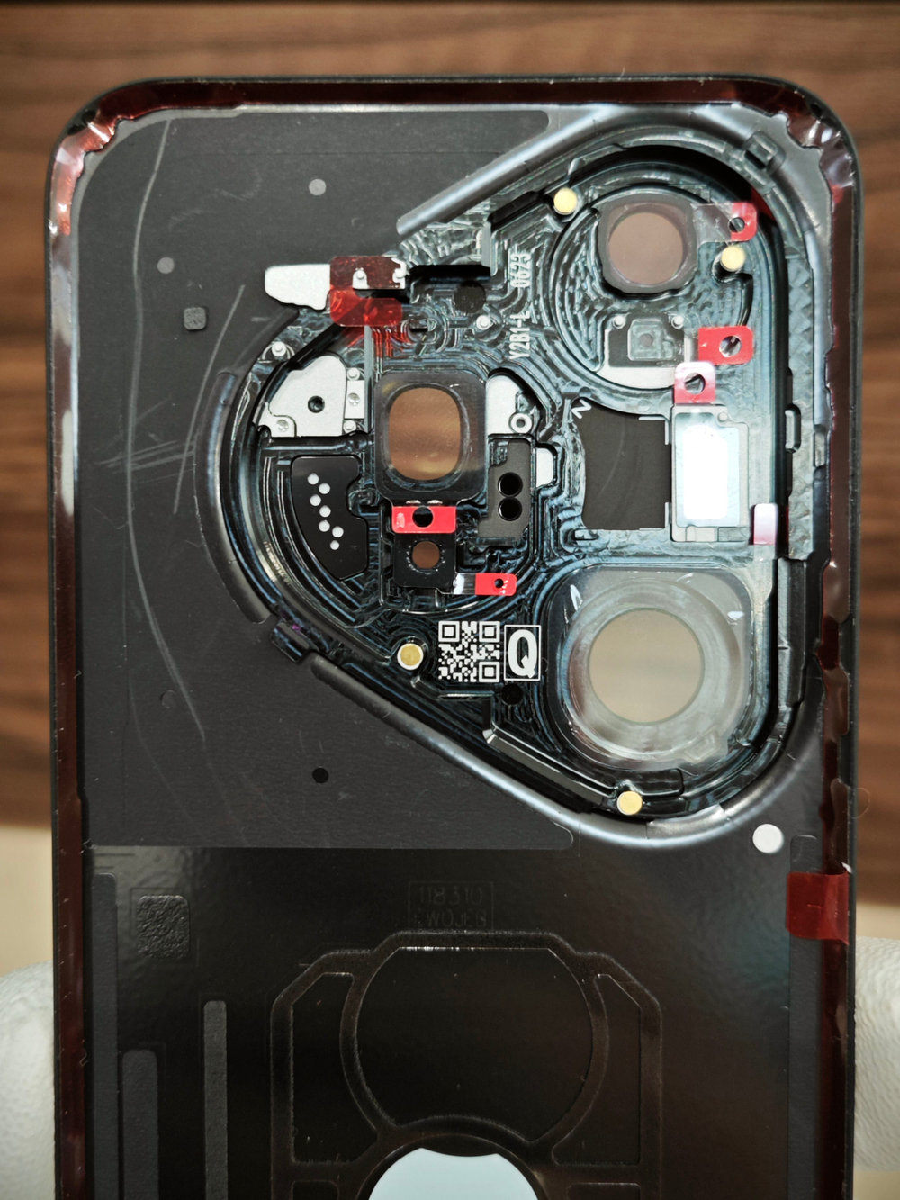 Задняя крышка ORIGINAL для Huawei Pura 80 PRO LMR-LX9 ( заднее стекло ) цвет: Чёрный