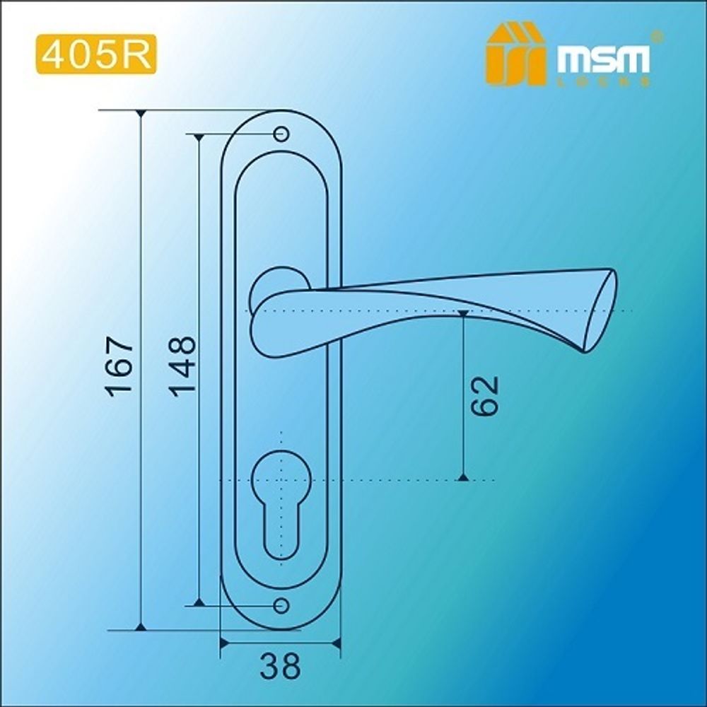 Ручки на планке DAMX 405R AB бронза