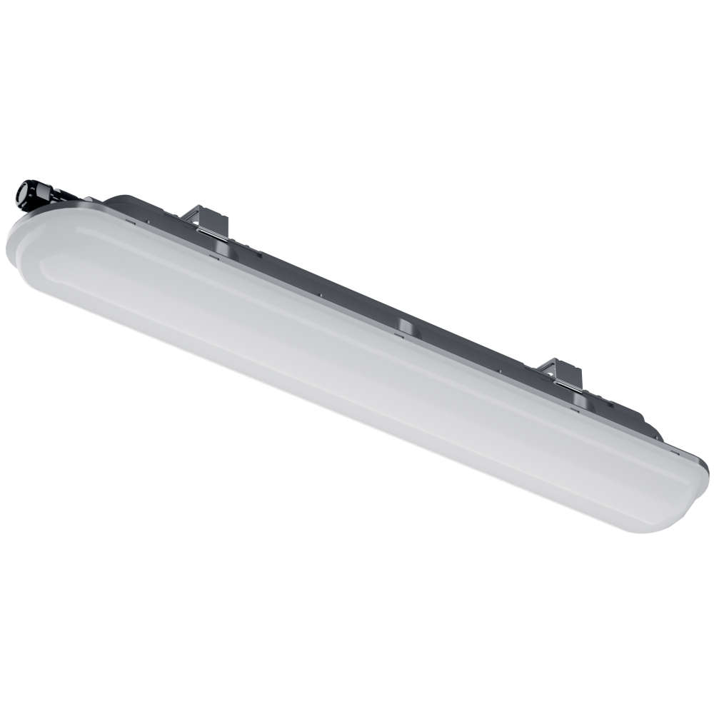 Светильник LED ДСП 18Вт 4000К 2350Лм с БАП 1ч IP65 570х100х73мм DSP-09 Navigator 93981