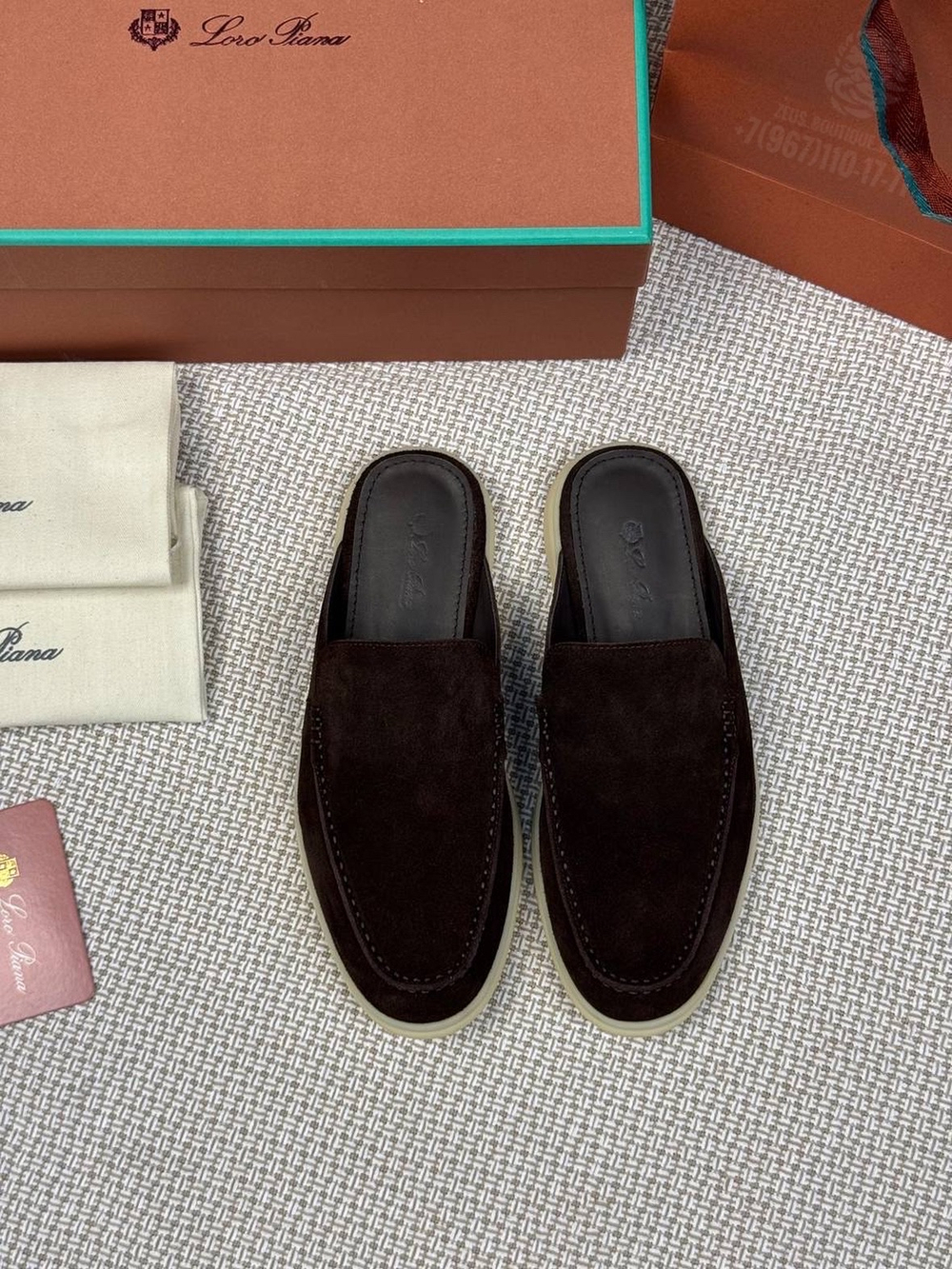 Мюли Loro Piana Babouche Walk