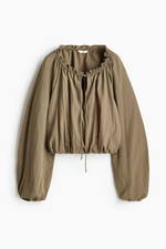 Блуза с низом «баллон» - H&M