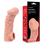 Насадка Cock Sleeve Medium телесная TPE KOKOS CS-007-M
