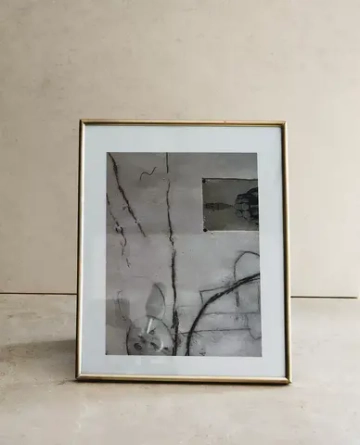 ZARA HOME МЕТАЛЛИЧЕСКАЯ РАМКА ДЛЯ ФОТОГРАФИЙ, ЗОЛОТИСТЫЙ