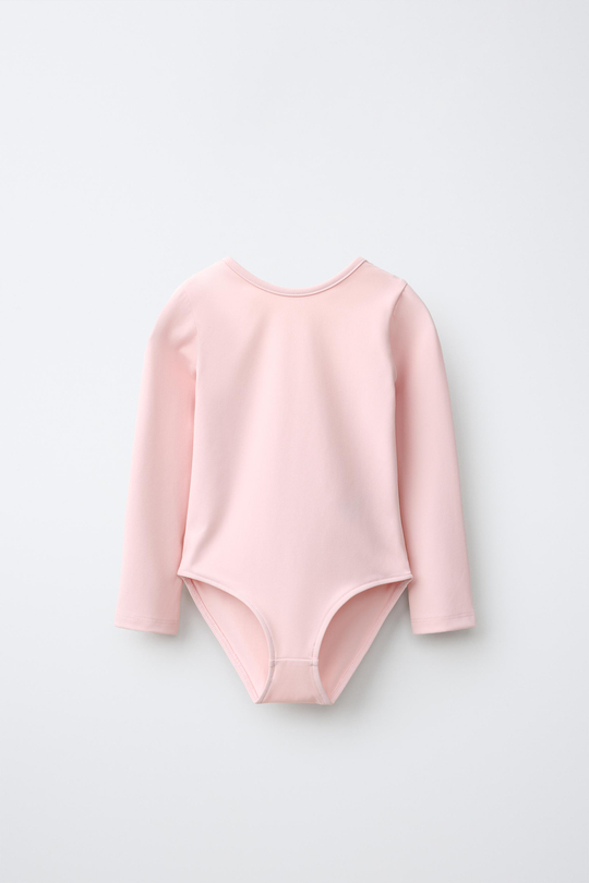 ZARA БОДИ ДЛЯ БАЛЕТА, ЦВЕТ РОЗОВОГО ДЕРЕВА