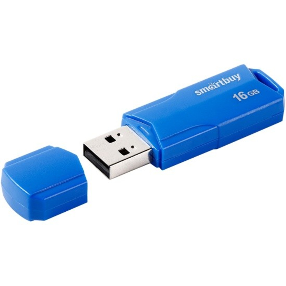 USB флеш накопитель Smartbuy 16GB Clue Blue (SB16GBCLU-BU)