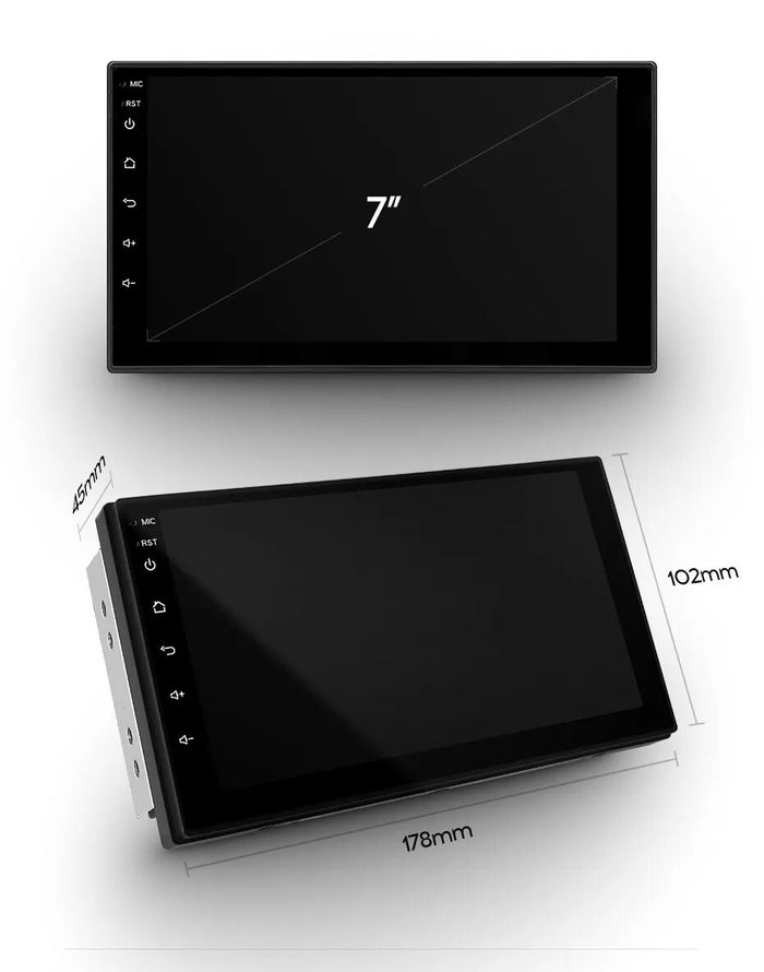 2DIN магнитола - Teyes CC2 PLUS монитор 7" IPS на Android 10, Быстрая, 4G SIM-слот