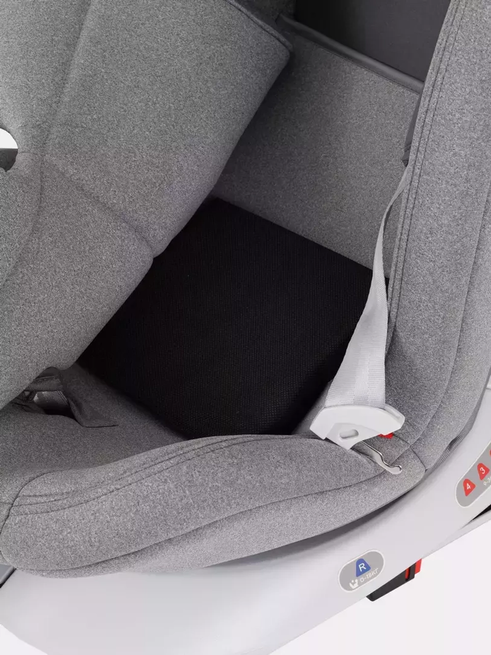 Автокресло Rant Drive Active Line 0/1/2/3 (0-36кг) Grey/Серый isofix