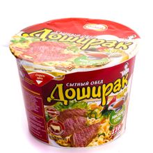 Doshirak Сытный обед Лапша с мясным соусом 110 г х 16 шт