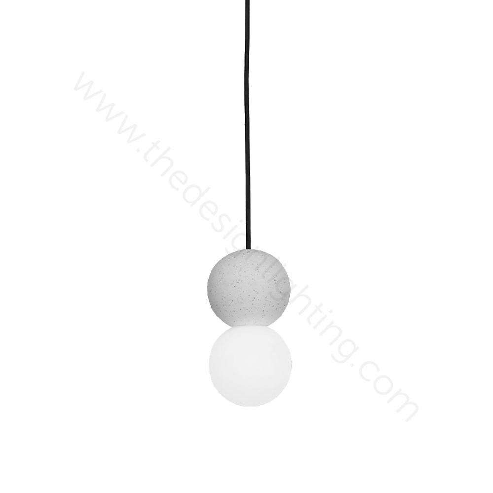 Pendant design lamp Nudo  (White)
