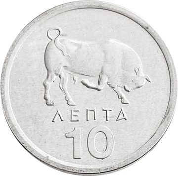 10 лепт 1976 Греция