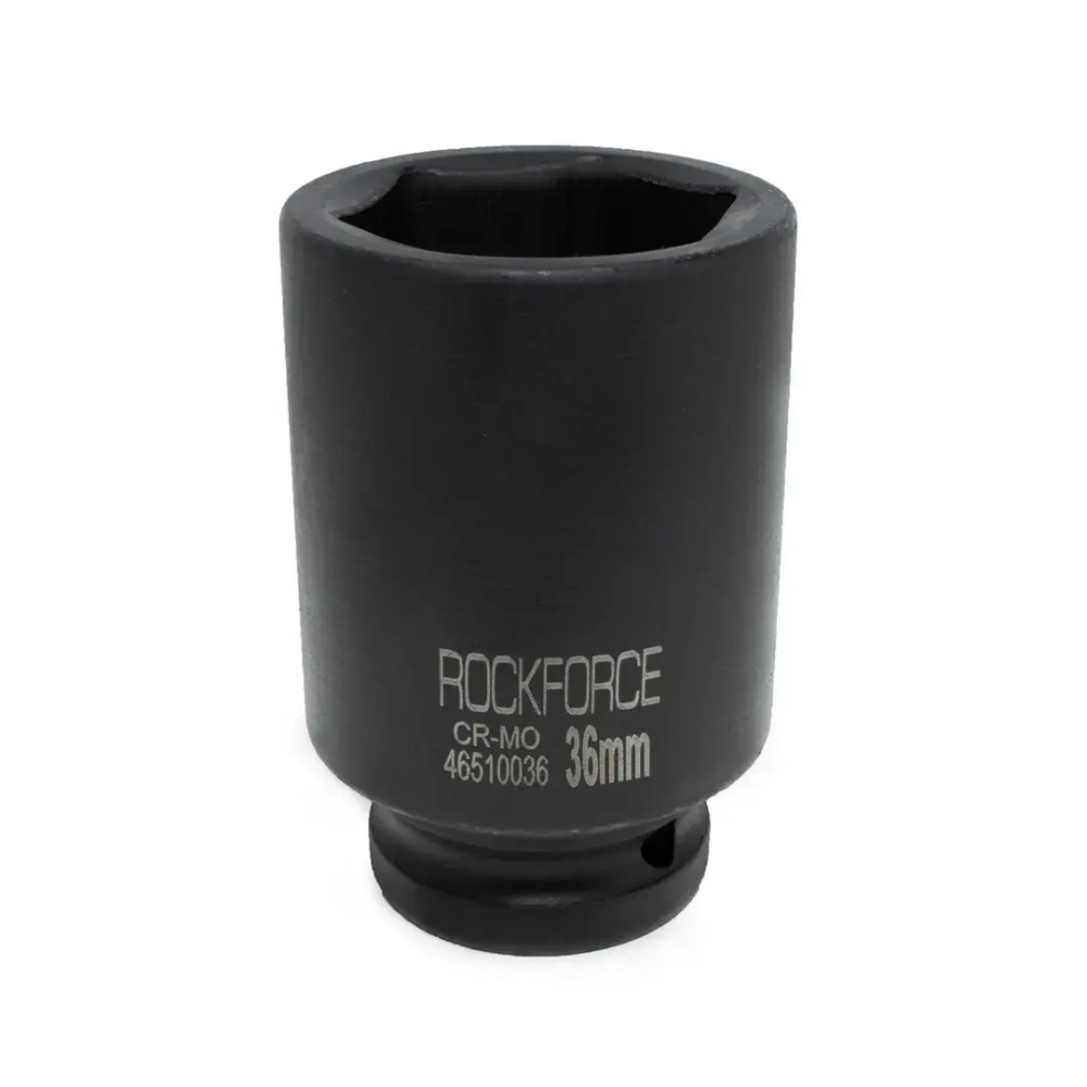 Головка ударная глубокая 36мм 6гр. 3/4'' RockForce##Rock FORCE RF-46510036