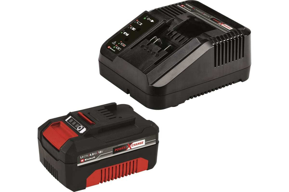 Набор аккумуляторного инструмента 18V Einhell PXC TE-TK 18/2 Li Kit (CD+AG), 1хАКБ 4Ач и ЗУ