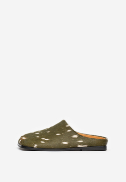 mule square bambi khaki