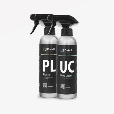 Detail Набор для салона PL Plastic +UC "Ultra Clean" 500мл