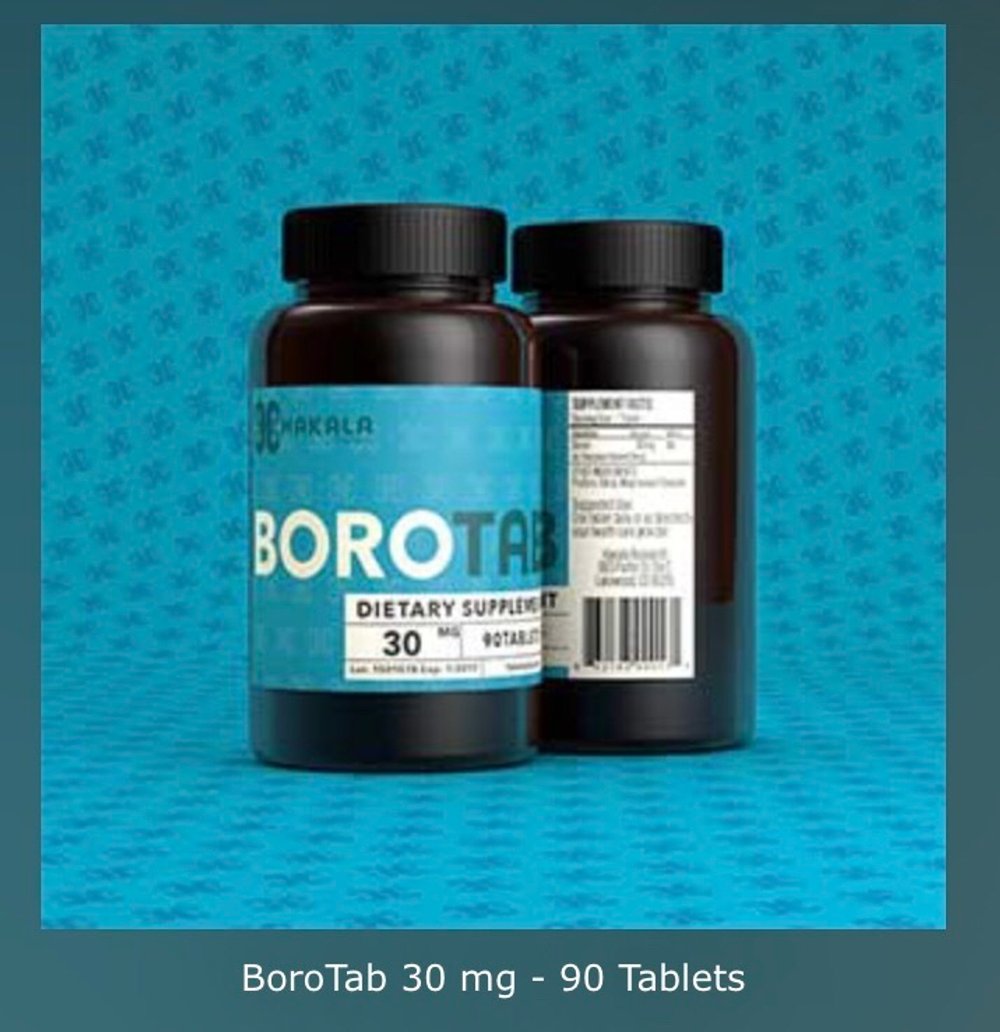 BoroTab 30 mg - 90 Tablets