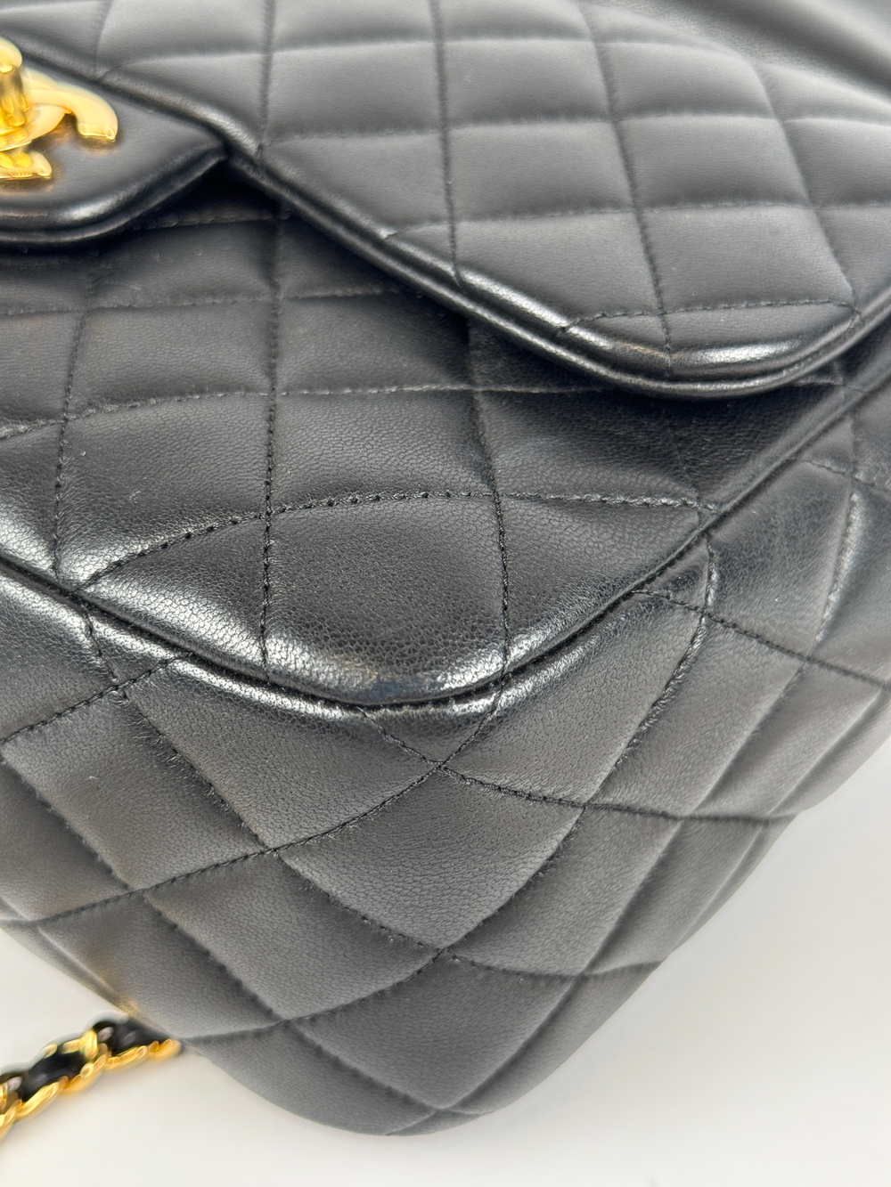 Рюкзак Chanel Black Quilted Lambskin
