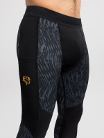 Тайтсы Venum x Chimaev Wild Borz Black/Grey/Gold