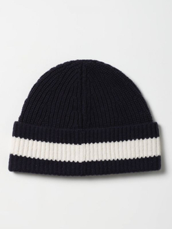 Czapka zimowa Lacoste Ribbed Wool Beanie - черный