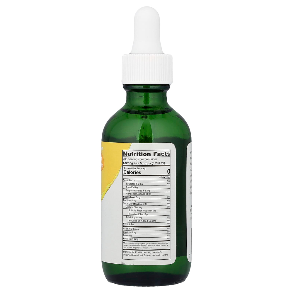 SweetLeaf Stevia, Sweet Drops®, лимонный леденец, 60 мл (2 жидк. унции)