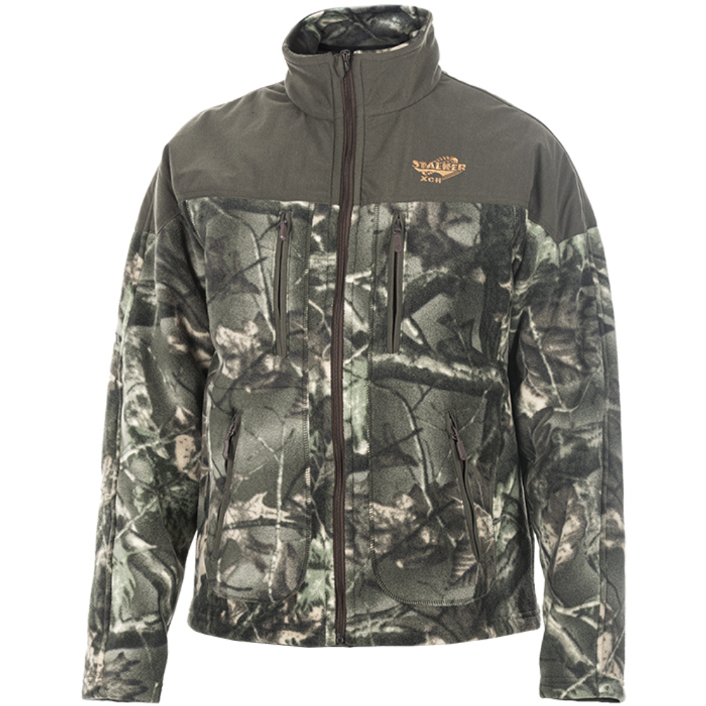 Демисезонный мужской костюм ХСН Полесье-4 (Polarfleece) Лес