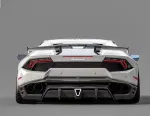 Карбоновый задний бампер для Lamborghini Huracan LP580 2016-2019 Ламборгини Хуракан