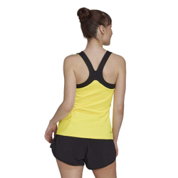 Женский топ теннисный Adidas Y-Tank W - beam yellow/black