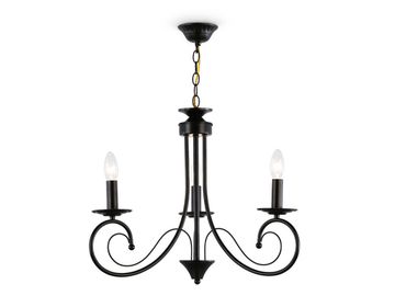 Подвесная люстра 3*E14 TR9606/3 BK черный Traditional Modern Ambrella