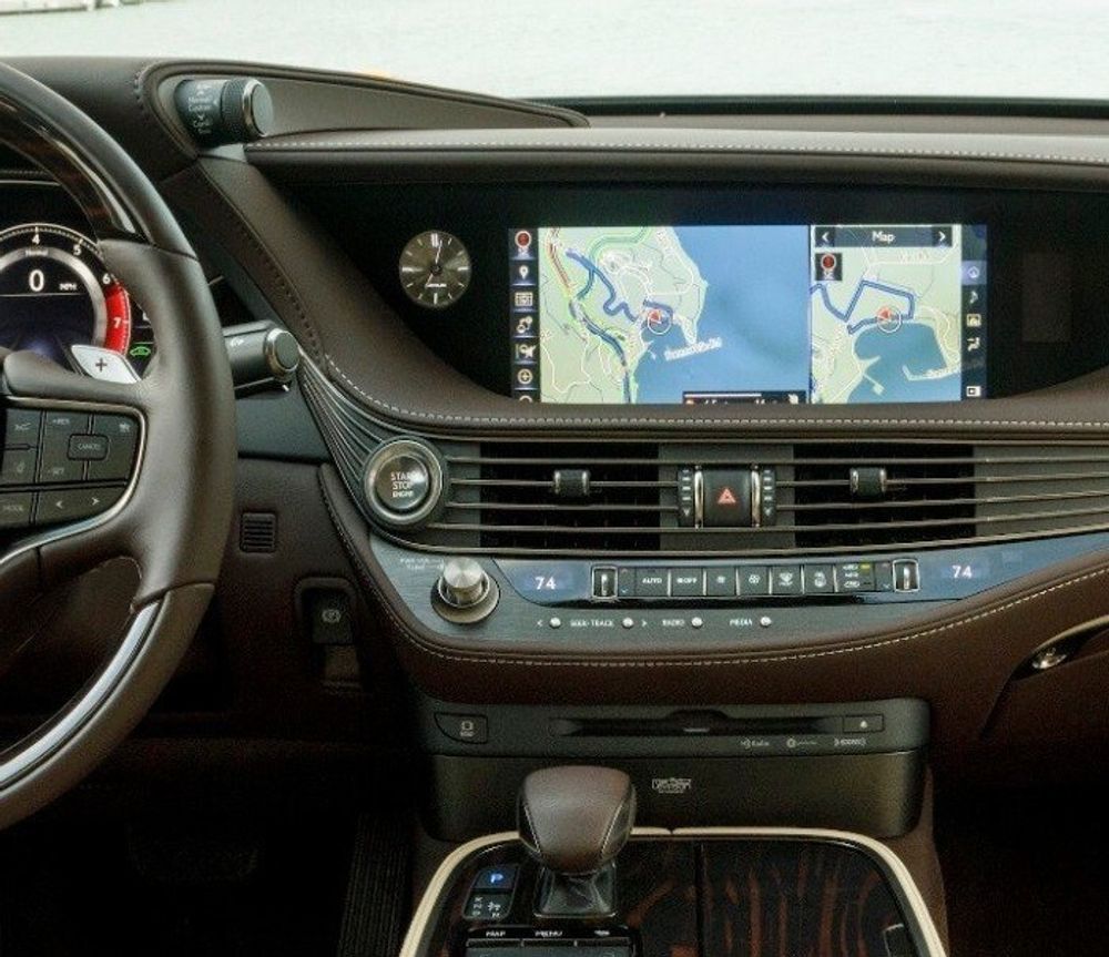 Навигационный блок для Lexus LS 2017+ - Carsys NAVI-LS500 на Android 10, Быстрая, SIM-слот