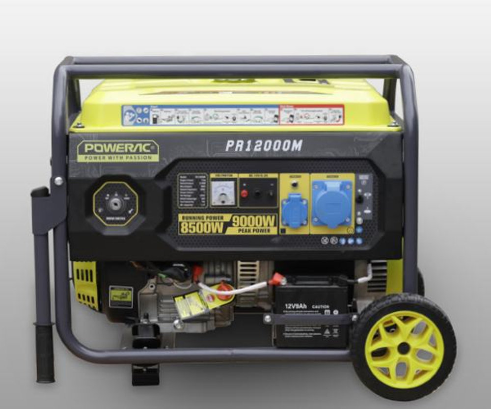 Генератор бензиновый Powerac PR6500-M