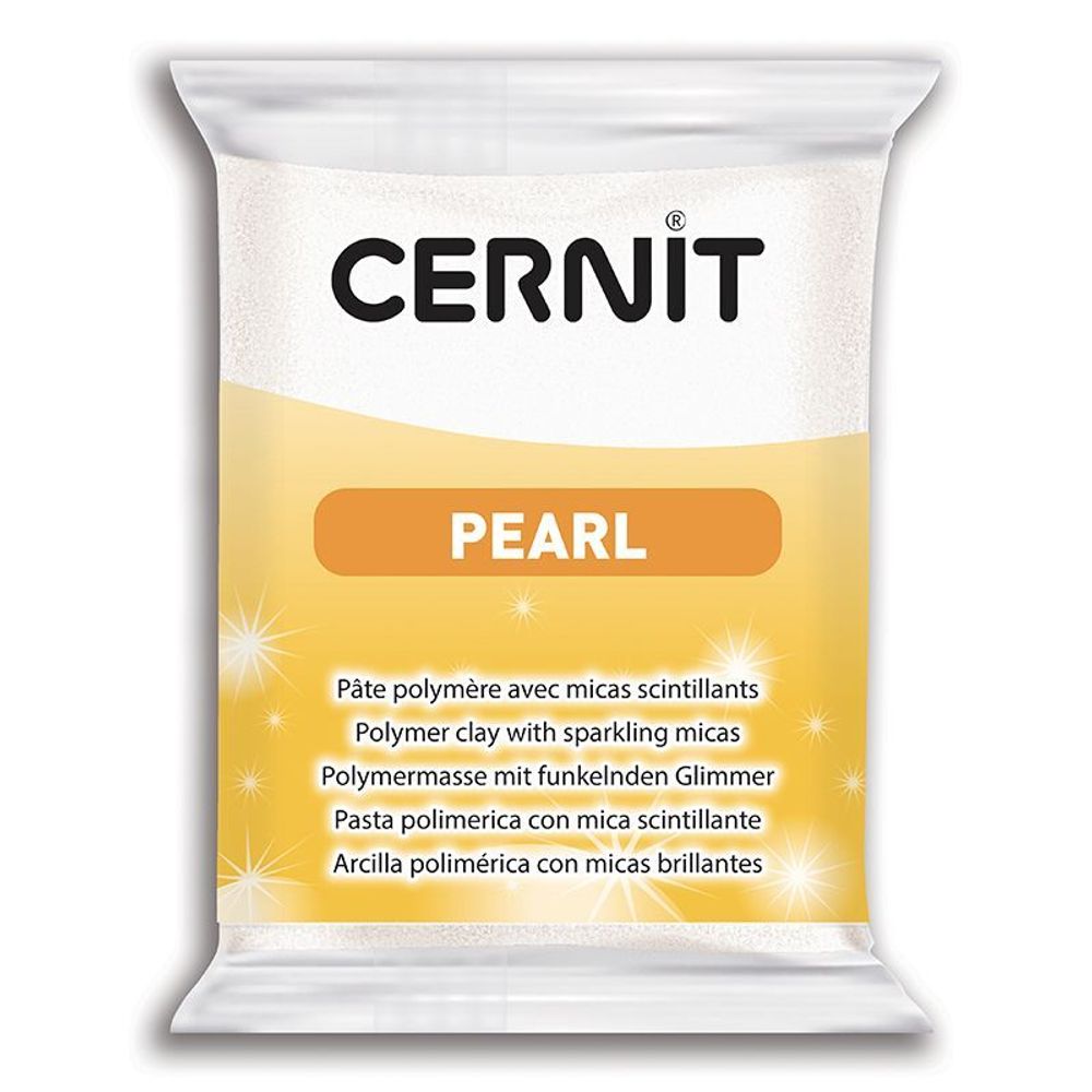 Полимерная глина запекаемая Cernit Pearl 56 гр (085 жемчужно-белый), CE0860056