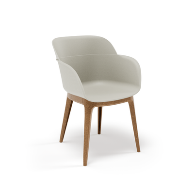 Кресло пластиковое SHELL-WP Armchair