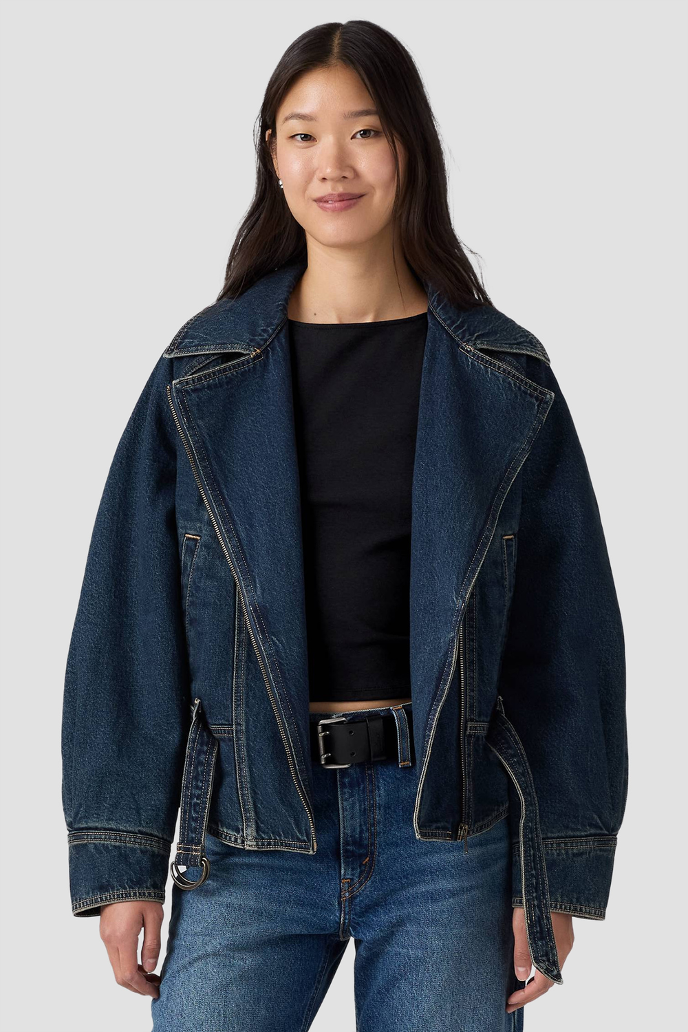 Куртка джинсовая утепленная женская LEVI'S 80S BOMBER