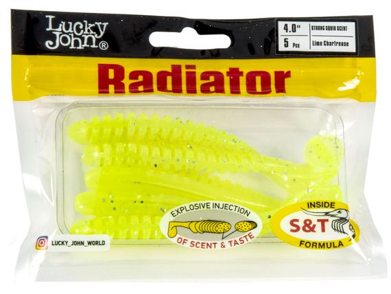 Виброхвосты съедобные LJ Pro Series RADIATOR 4.0"(10 см), цв. 071, 5 шт.