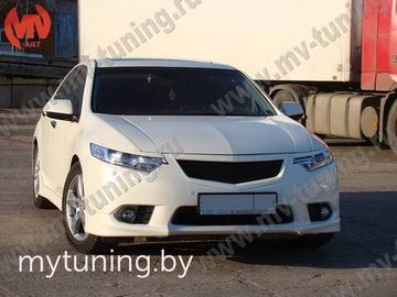 Клыки переднего бампера TYPE-S для Honda Accord 8 FL