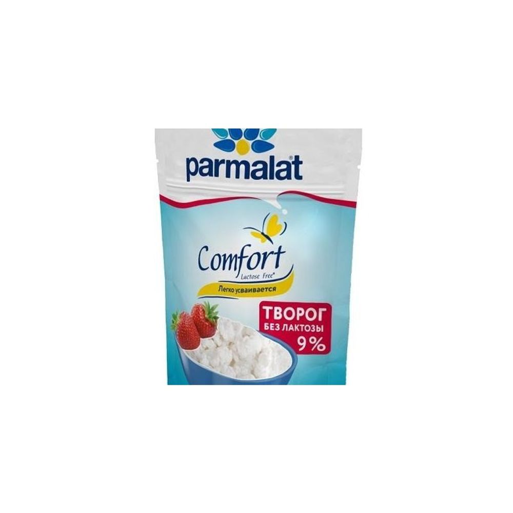 Творог Безлак.Рассыпчатый Parmalat 9% 260гр