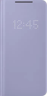 Защитный чехол Samsung Galaxy S21+ LED View Cover, фиолетовый (Из Финляндии)