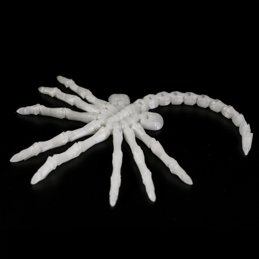 Лицехват из к/ф Чужой (FaceHugger), 3D печать, светящийся голубым