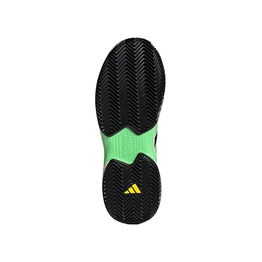 Черные кроссовки Adidas CourtJam Control Clay