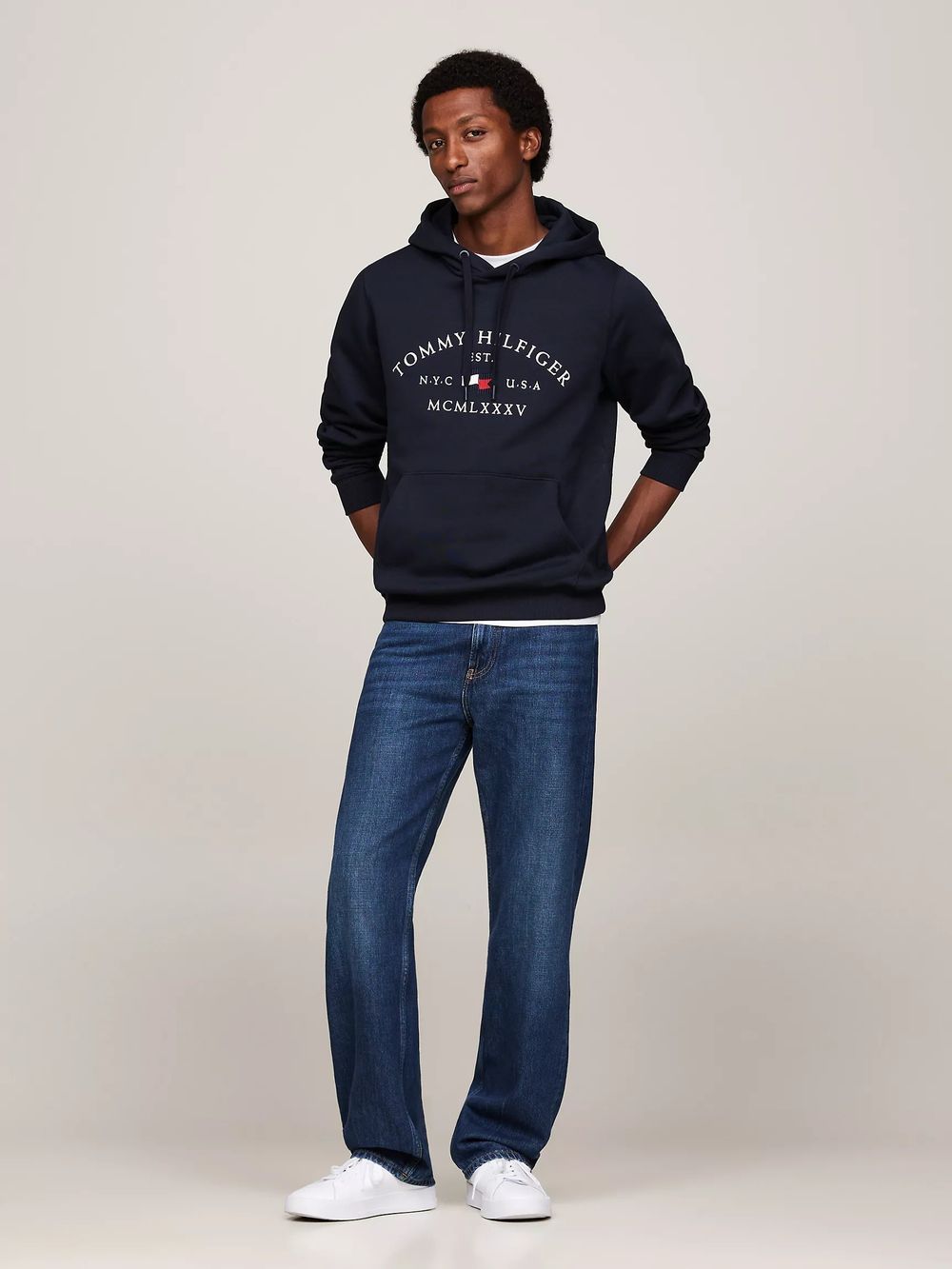 Толстовка мужская TOMMY HILFIGER NAUTICAL ARCH HOODY