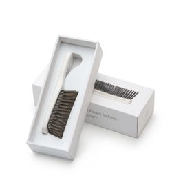 Расческа Majestic Scalp Brush белый жемчуг (дорожная версия)
