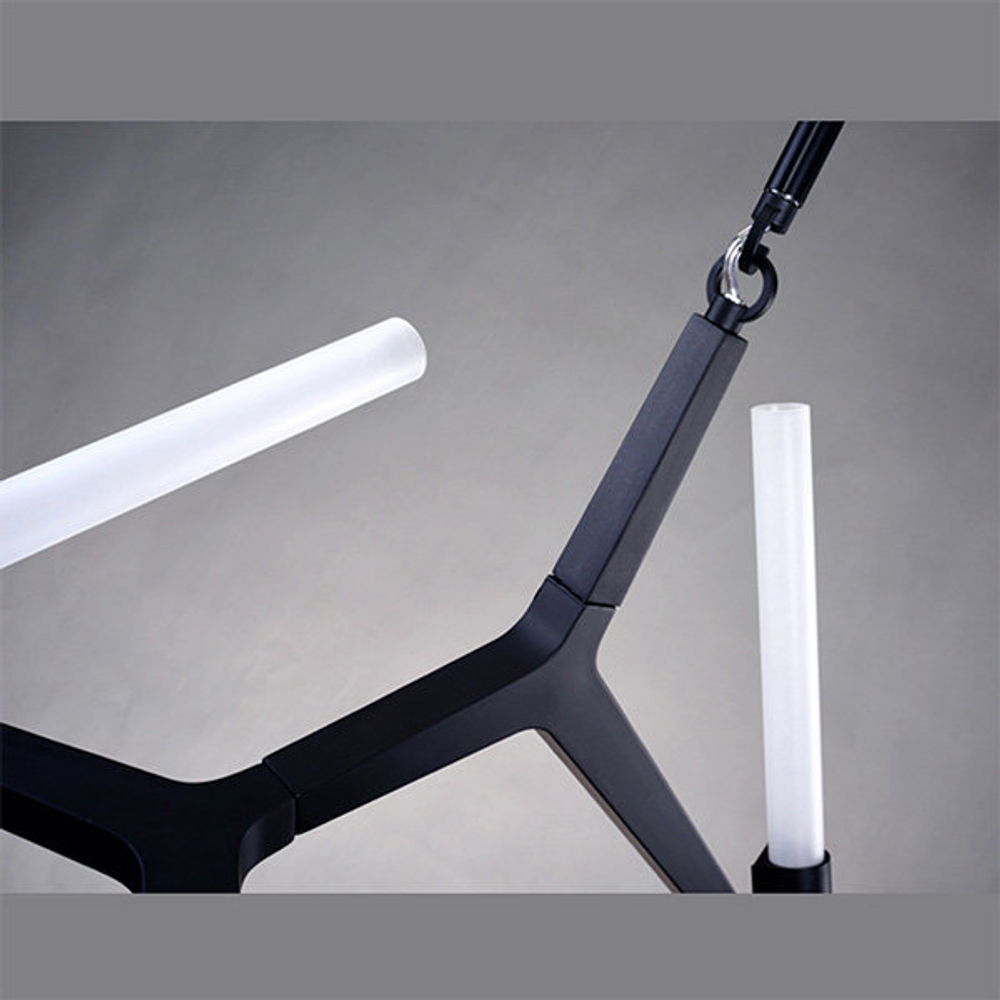 Люстра ROLL&HILL Agnes Chandelier ( Black )   - 14  Lights