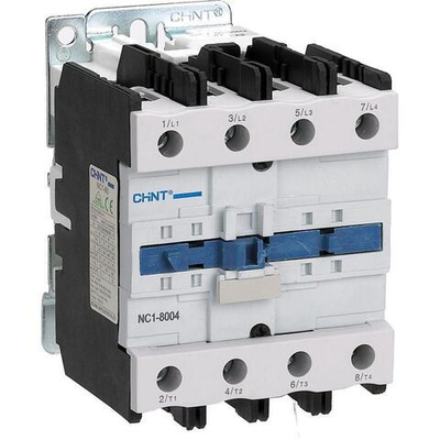 Контактор NC1-8011Z 80А кат. 110В DC 1НО+1НЗ (R) CHINT 223012