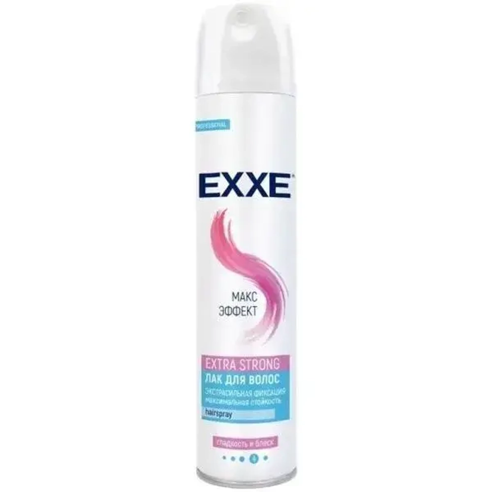 Лак для волос EXTRA STRONG экстрасильная фиксация, 300 мл EXXE