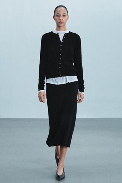 100% EXTRA-SOFT WOOL CARDIGAN — ZARA