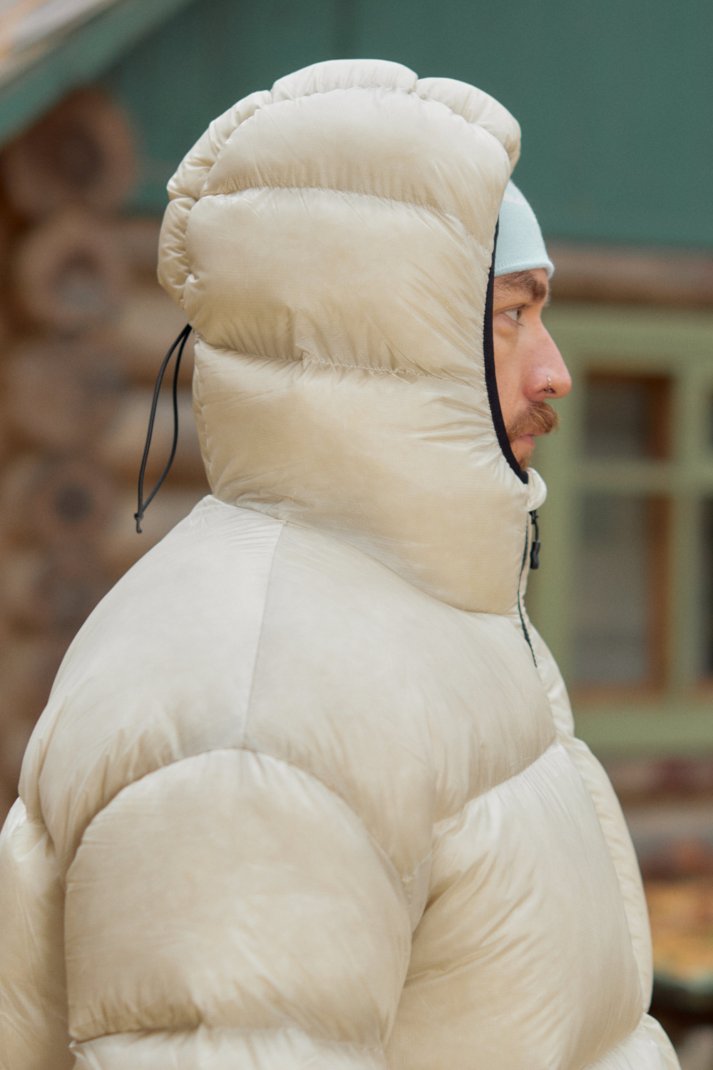 Пуховик Called a Garment Puffer Fish Down Jacket "Frosty White"