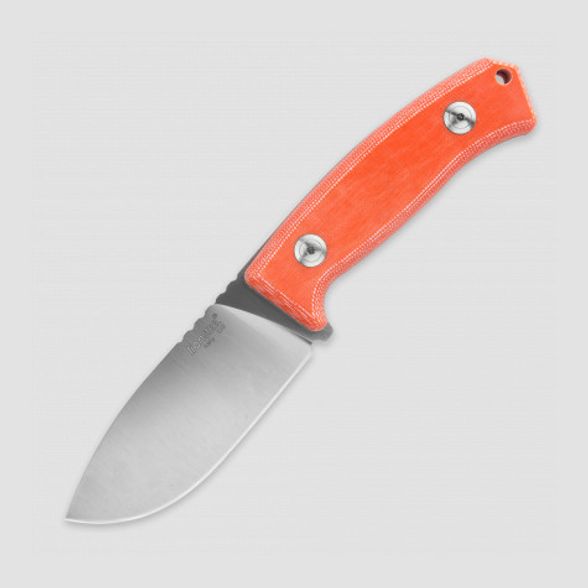 Цена наНож с фиксированным клинком LionSteel M2 MiOR, сталь D2, рукоять Orange micarta